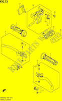 HANDGRIPS   LEVERS (AN650L4 E02) für Suzuki BURGMAN 650 2014