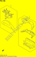 HINTERER GRIFF UND RECKENSTETZE (OPTIONAL) (AN650L4 E02) für Suzuki BURGMAN 650 2014