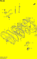 TACHOMETER (AN650ZL4 E02) für Suzuki BURGMAN 650 2014