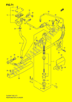 HINTERER MEISTERZYLINDER (DL650AK7/AK8/AK9/AL0/AUEL0) für Suzuki V-STROM 650 2010