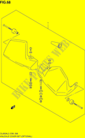 KNECHEL DECKE(KNECHEL DECKEL) GING UNTER (OPTIONAL) für Suzuki V-STROM 650 2013