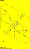 KNECHEL DECKE(KNECHEL DECKEL) GING UNTER (OPTIONAL) für Suzuki V-STROM 650 2014