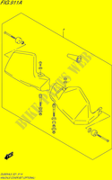 KNECHEL DECKE(KNECHEL DECKEL) GING UNTER (OPTIONAL) für Suzuki V-STROM 650 2015