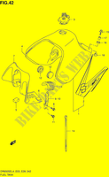 TREIBSTOFFTANK (DR650SEL4 E03) für Suzuki DR 650 2014