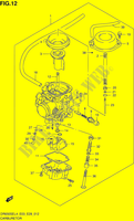 VERGASER (DR650SEL4 E28) für Suzuki DR 650 2014
