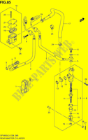 HINTERER MEISTERZYLINDER (SFV650AL3 E28) für Suzuki GLADIUS 650 2013