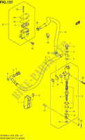 HINTERER MEISTERZYLINDER (SFV650L4 E33) für Suzuki GLADIUS 650 2014