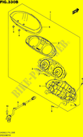 TACHOMETER (UH200L5 P19) für Suzuki BURGMAN 200 2015