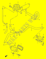 ABGASRUCKFUHRUNG AUSPUFF (MODELE Y E18/K1 E18/K2/K3/K4) für Suzuki INTRUDER 125 2000