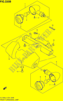 VORDERANZEIGEN (VL1500BL4 E24) für Suzuki INTRUDER 1500 2014