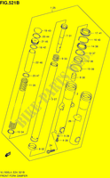 VORDERGABEL (VL1500BL4 E24) für Suzuki INTRUDER 1500 2014