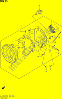 SCHEINWERFER (VL1500BTL3 E19) für Suzuki INTRUDER 1500 2013