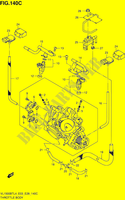 DROSSELKLAPPENGEHÄUSE (VL1500BTL4 E33) für Suzuki BOULEVARD 1500 2014