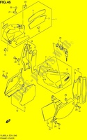 HINTERE VERKLEIDUNG (VL800CL4 E24) für Suzuki INTRUDER 800 2014
