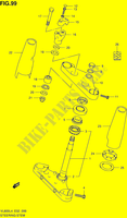 LENKUNG SPALTE (VL800CL4 E02) für Suzuki INTRUDER 800 2014