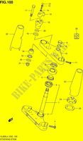LENKUNG SPALTE (VL800CL4 E19) für Suzuki INTRUDER 800 2014