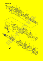 ÜBERTRAGUNG (MODEL M/N/P/R/S E02,E04,E17,E21,E22,E24,E34) für Suzuki INTRUDER 1400 1990