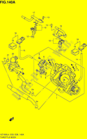 DROSSELKLAPPENGEHÄUSE (VZ1500L4 E03) für Suzuki BOULEVARD 1500 2014
