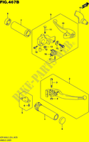 HANDGRIPS   LEVERS (VZR1800BZL5 E24) für Suzuki INTRUDER 1800 2015