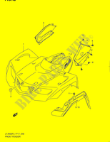 VORDERSCHUTZVORRICHTUNG (LT A400FL1 P17) für Suzuki KINGQUAD 400 2011