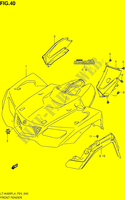 KOTFLÜGEL VORNE für Suzuki KINGQUAD 400 2014