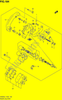 HINTERER CALIPER (AN650AL1 E02) für Suzuki BURGMAN 650 2011