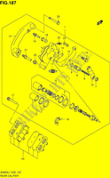 HINTERER CALIPER (AN650AL1 E51) für Suzuki BURGMAN 650 2011