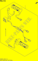 GRIP HEATER SET (OPTIONAL) (AN650L4 E02) für Suzuki BURGMAN 650 2014