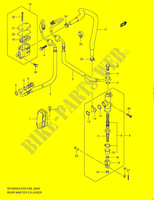 HINTERER MEISTERZYLINDER (SFV650AL0) für Suzuki GLADIUS 650 2010