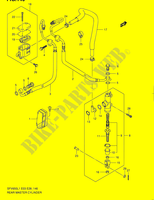 HINTERER MEISTERZYLINDER (SFV650AL1 E28) für Suzuki GLADIUS 650 2011