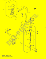 HINTERER MEISTERZYLINDER (SFV650L1 E03) für Suzuki GLADIUS 650 2011