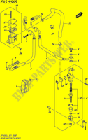 HINTERER MEISTERZYLINDER (SFV650AL5 E21) für Suzuki GLADIUS 650 2015