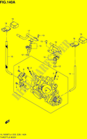 DROSSELKLAPPENGEHÄUSE (VL1500BTL4 E03) für Suzuki INTRUDER 1500 2014