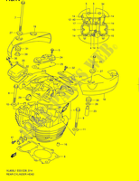 HINTERE ZYLINDERKOPF (VL800CL1 E03) für Suzuki INTRUDER 800 2011