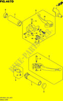 HANDGRIPS   LEVERS (VZR1800BZL5 E02) für Suzuki INTRUDER 1800 2015