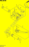 HANDGRIPS   LEVERS (VZR1800BZL5 E19) für Suzuki INTRUDER 1800 2015