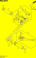 HANDGRIPS   LEVERS (VZR1800UFL5 E19) für Suzuki INTRUDER 1800 2015