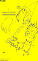 SCHEINWERFERVERKLEIDUNG (VZR1800ZL1 E03) für Suzuki INTRUDER 1800 2011
