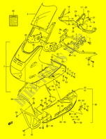 VERKLEIDUNG (MODEL J) für Suzuki GSX-F 1100 1989