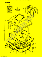 REISE KOFFER MODEL J für Suzuki CAVALCADE 1400 1987