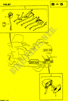 RECKLICHT/KABELSATZ (OPTIONAL) für Suzuki CAVALCADE 1400 1986