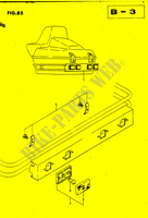 REISE KOFFER LAMPEN SATZ (OPTIONAL) für Suzuki CAVALCADE 1400 1986