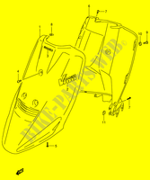 BEIN VERKLEIDUNG (MODEL T/V/X/Y) für Suzuki ADDRESS 100 1993