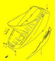 RAHMEN VERKLEIDUNG (MODEL L E4,E21) für Suzuki AE 50 1996