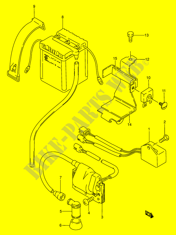 ELECTRIK (P36) für Suzuki AP 100 1994