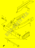 HINTERER SCHWING ARM (MODEL P/R/S) für Suzuki RF 600 1997