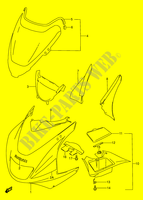 VERKLEIDUNG (MODEL P/R/S/T) für Suzuki RF 600 1995