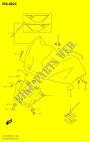 KRAFTSTOFF TANK VORDERABDECKUNGA)(SEE NOTE 1) für Suzuki GSX-R 1000 2020