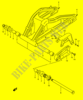 HINTERER SCHWING ARM (MODEL P/R/T) für Suzuki RG 250 1996