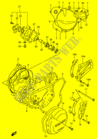 KURBELGEHEUSE ABDECKUNG  WASSER PUMPE (MODEL T/V) für Suzuki RM 125 1997